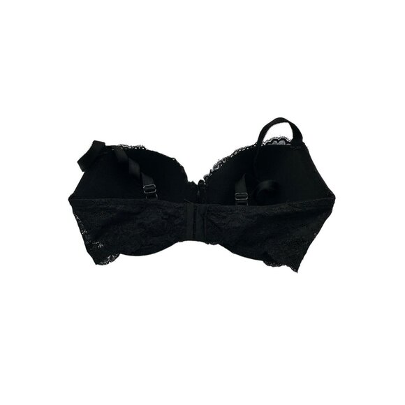 Victoria's Secret Dream Angels Push Up Bra Black With Lace Trim 34DD - Picture 3 of 7